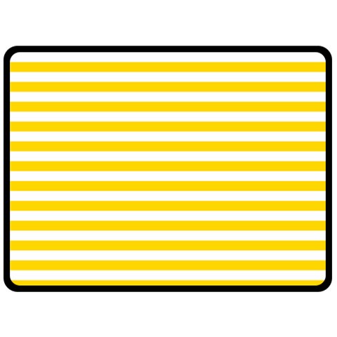 Horizontal Stripes 80 x60  Blanket Front