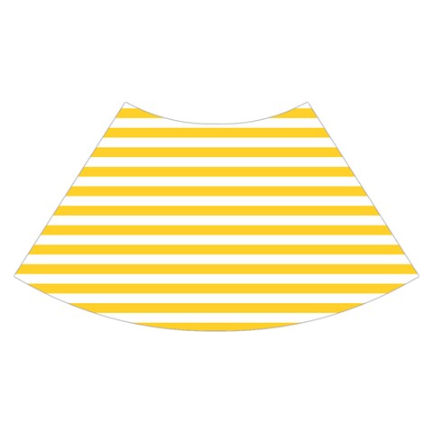 Horizontal Stripes Skirt Front