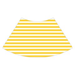 Horizontal Stripes Skirt Back