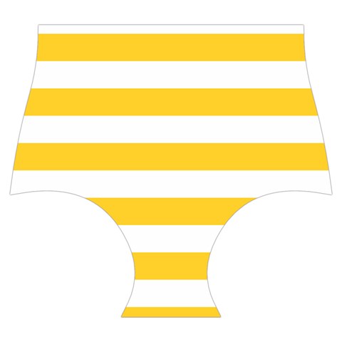 Horizontal Stripes Bottom Front