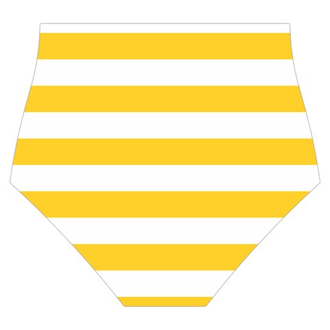 Horizontal Stripes Bottom Back