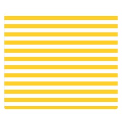 Horizontal Stripes 50 x40  Blanket Front