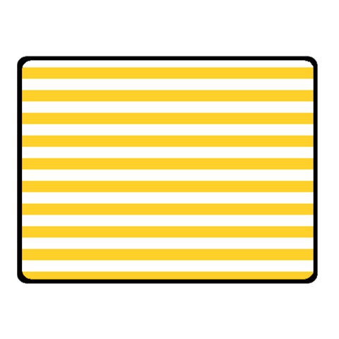 Horizontal Stripes 50 x40  Blanket Front