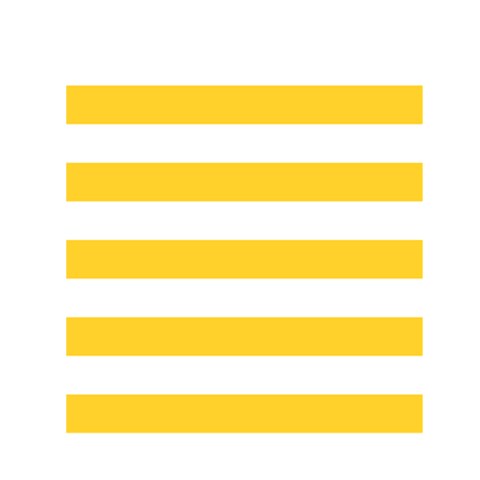 Horizontal Stripes Back Cover