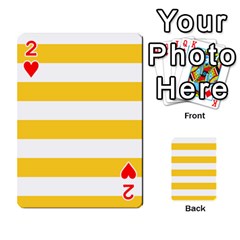 Horizontal Stripes Front - Heart2