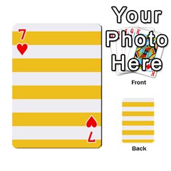 Horizontal Stripes Front - Heart7
