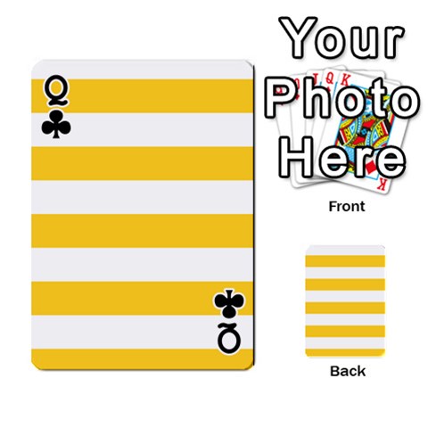 Queen Horizontal Stripes Front - ClubQ