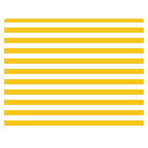 Horizontal Stripes 60 x50  Blanket Back