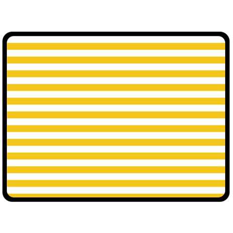 Horizontal Stripes 80 x60  Blanket Front