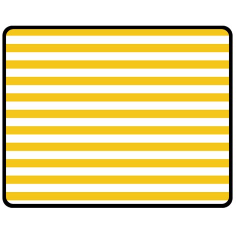 Horizontal Stripes 60 x50  Blanket Front