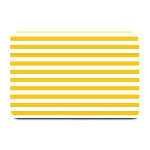 Horizontal Stripes 18 x12  Plate Mat