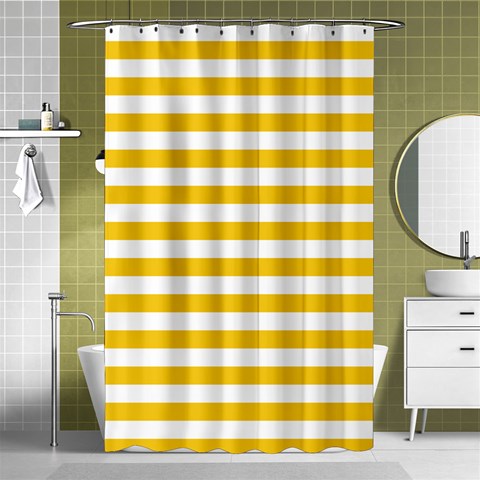 Horizontal Stripes Curtain(48  X 72 ) - 42.18 x64.8  Curtain(48  X 72 )