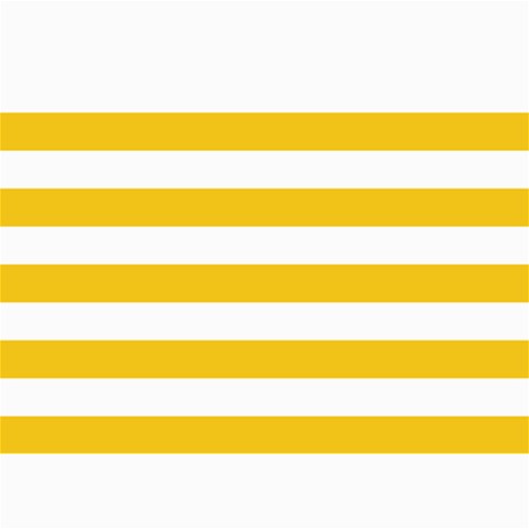 Horizontal Stripes 7 x5  Photo Card - 4