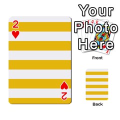 Horizontal Stripes Front - Heart2