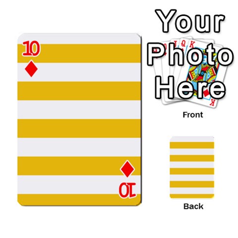 Horizontal Stripes Front - Diamond10