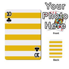 Horizontal Stripes Front - Club10
