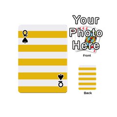 Queen Horizontal Stripes Front - SpadeQ
