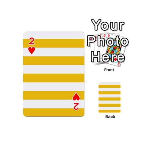 Horizontal Stripes Front - Heart2