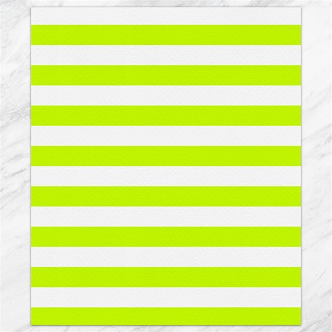 Horizontal Stripes 8.15 x9.66  Canvas - 1