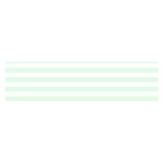 Horizontal Stripes - White and Pale Green Satin Scarf (Oblong)