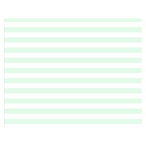 Horizontal Stripes 60 x50  Blanket Front