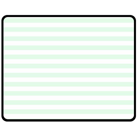 Horizontal Stripes 58.8 x47.4  Blanket Front