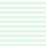 Horizontal Stripes - White and Pale Green ScrapBook Page 8  x 8 