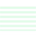 Horizontal Stripes - White and Pale Green Birthday Cake 3D Greeting Card (7x5)