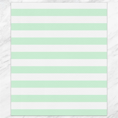 Horizontal Stripes 8.15 x9.66  Canvas - 1