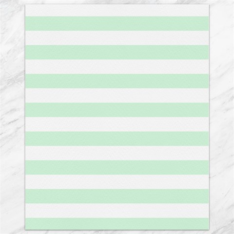Horizontal Stripes 10.95 x13.48  Canvas - 1
