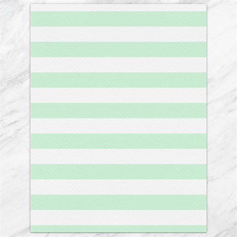 Horizontal Stripes 11.86 x15.41  Canvas - 1