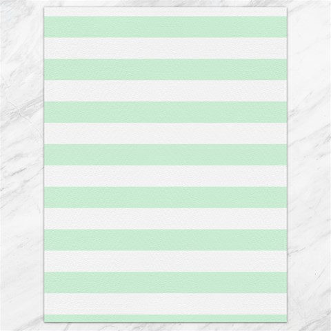 Horizontal Stripes 17.8 x23.08  Canvas - 1