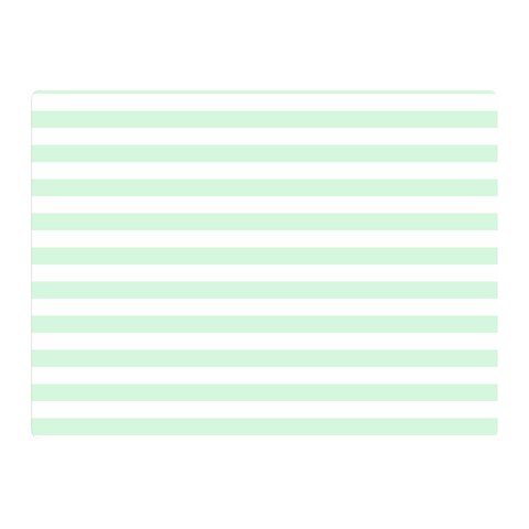 Horizontal Stripes 35 x27  Blanket Back