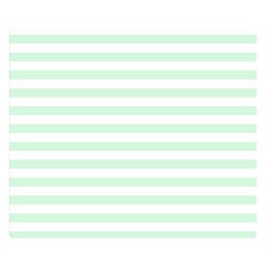 Horizontal Stripes 50 x40  Blanket Back