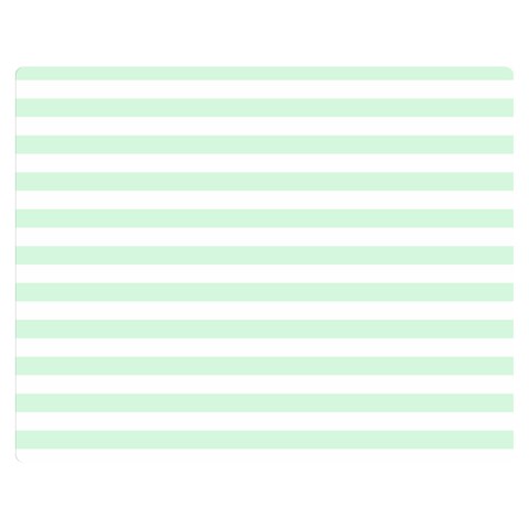Horizontal Stripes 60 x50  Blanket Front
