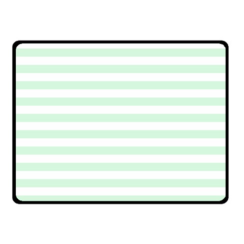 Horizontal Stripes 50 x40  Blanket Front
