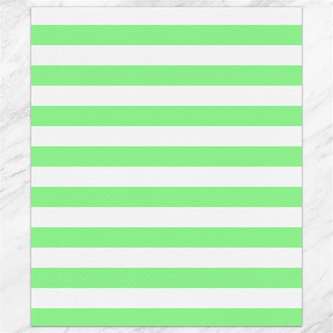 Horizontal Stripes 8.15 x9.66  Canvas - 1