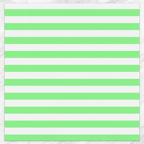 Horizontal Stripes 11.4 x11.56  Canvas - 1