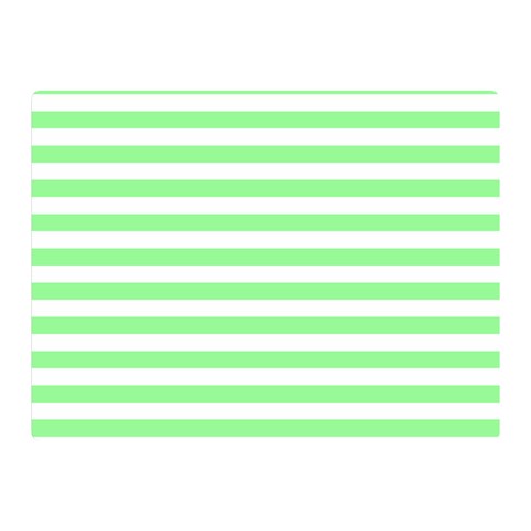 Horizontal Stripes 35 x27  Blanket Front