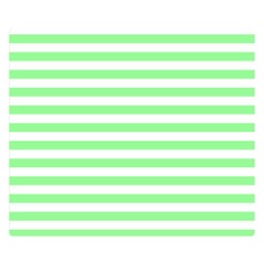 Horizontal Stripes 50 x40  Blanket Back