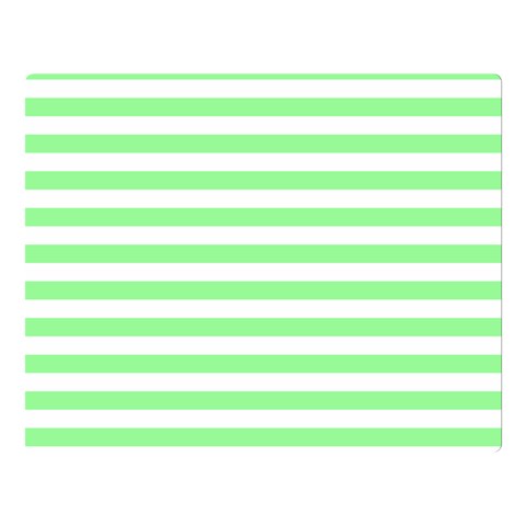 Horizontal Stripes 80 x60  Blanket Front