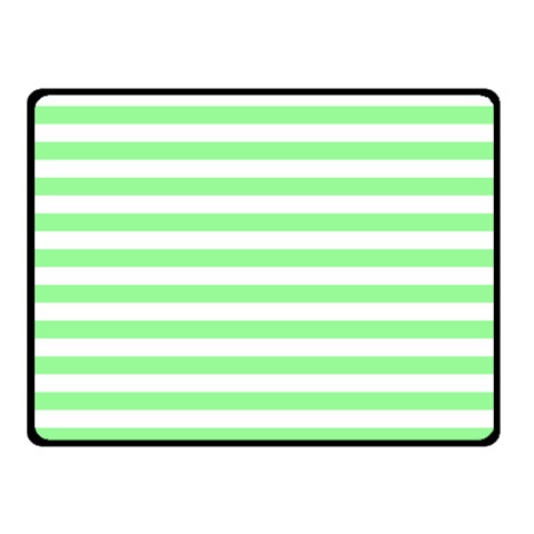 Horizontal Stripes 50 x40  Blanket Front