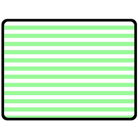Horizontal Stripes 80 x60  Blanket Front