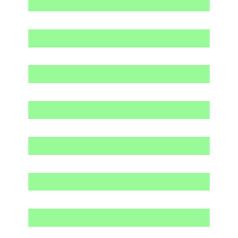 Horizontal Stripes 4.125 x5.5  Memopad