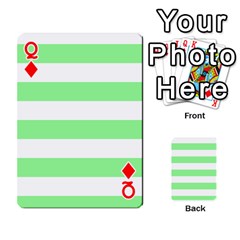 Queen Horizontal Stripes Front - DiamondQ