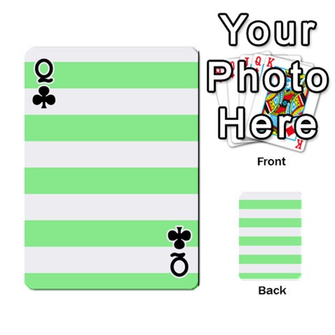 Queen Horizontal Stripes Front - ClubQ