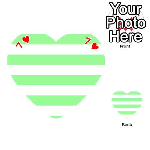 Horizontal Stripes Front - Heart7