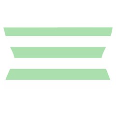Horizontal Stripes Waistband Front