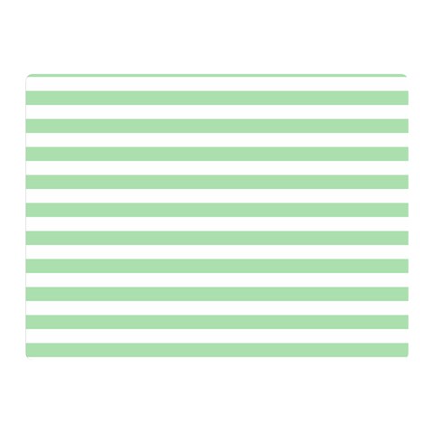Horizontal Stripes 35 x27  Blanket Front