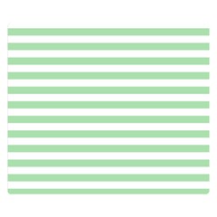 Horizontal Stripes 50 x40  Blanket Back